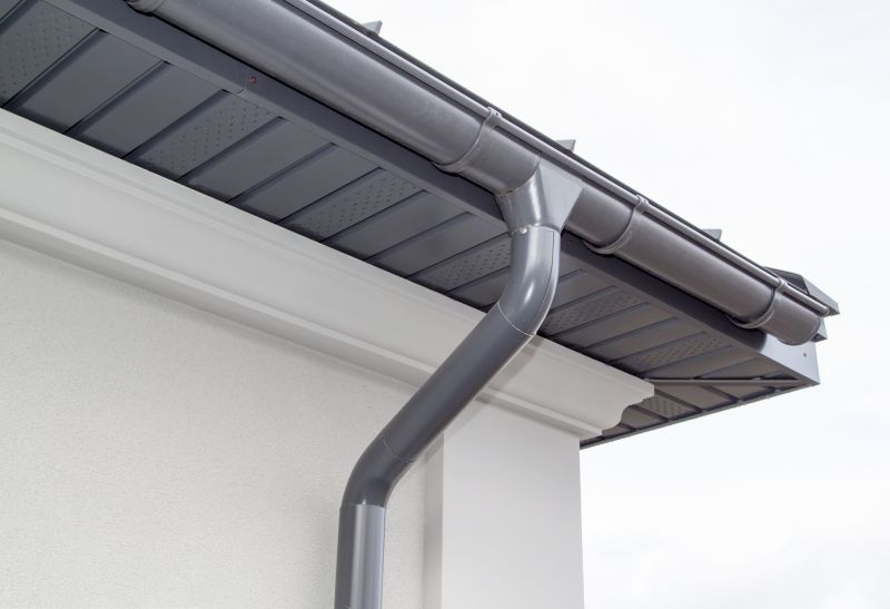 Plastic Downspout Installation detail